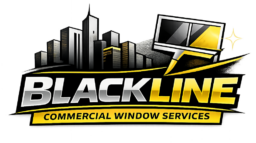 window cleaning logo blackline cleaning logo